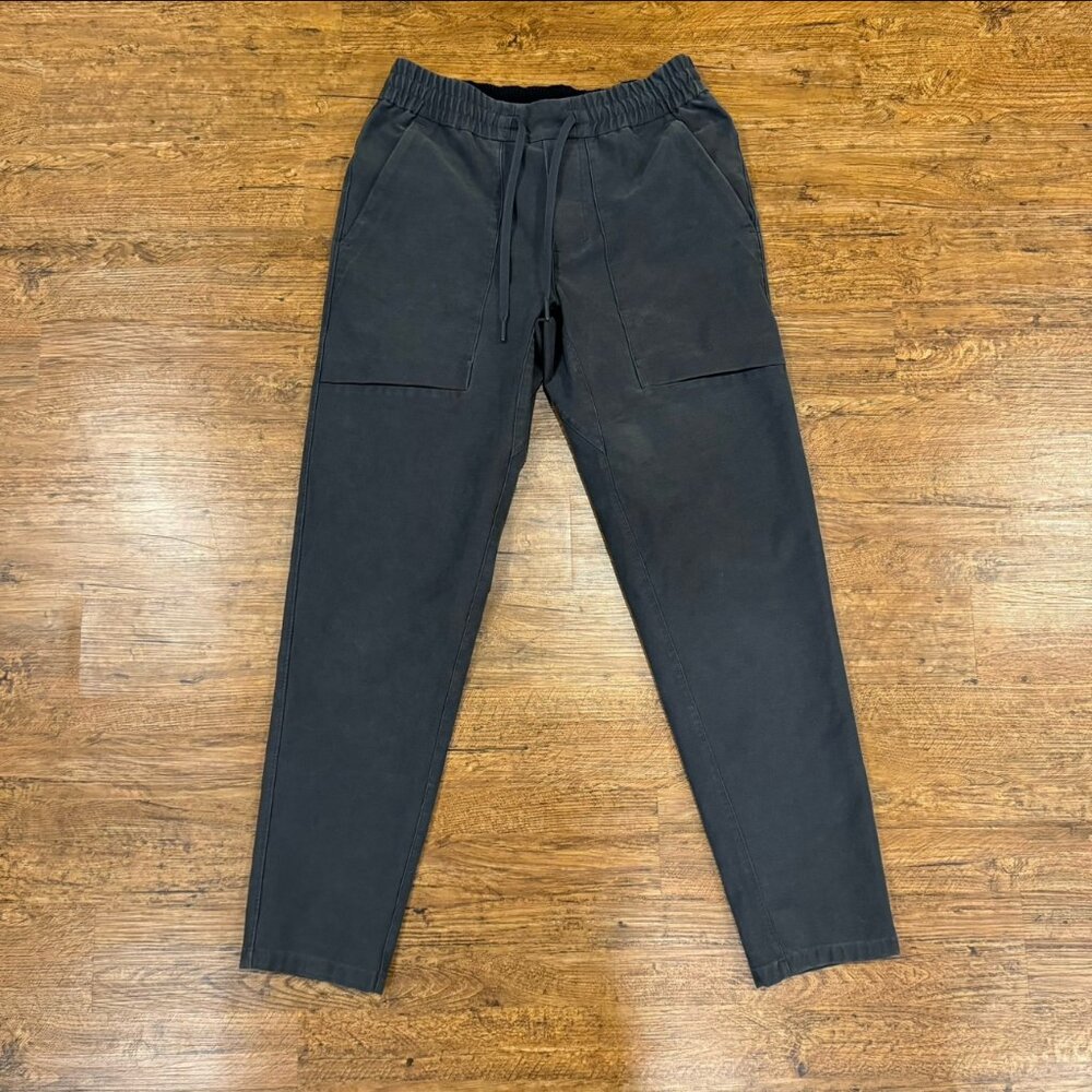 Lululemon Gray ABC Classic Tapered Fit Casual Bowline Pants Trousers Men S 28x28